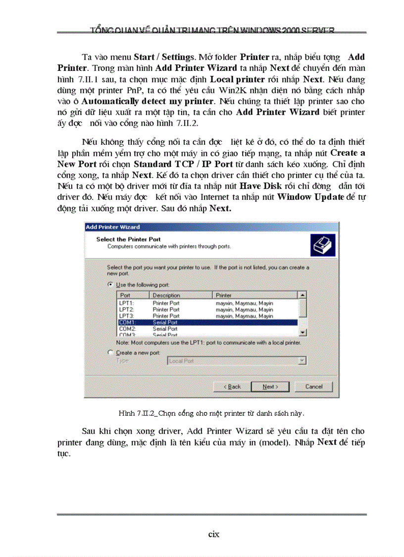 image for page Tổng quan về quản trị mạng trên Windows 2000 Server