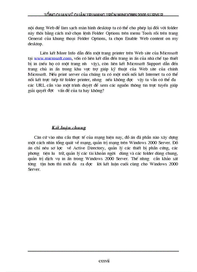 image for page Tổng quan về quản trị mạng trên Windows 2000 Server