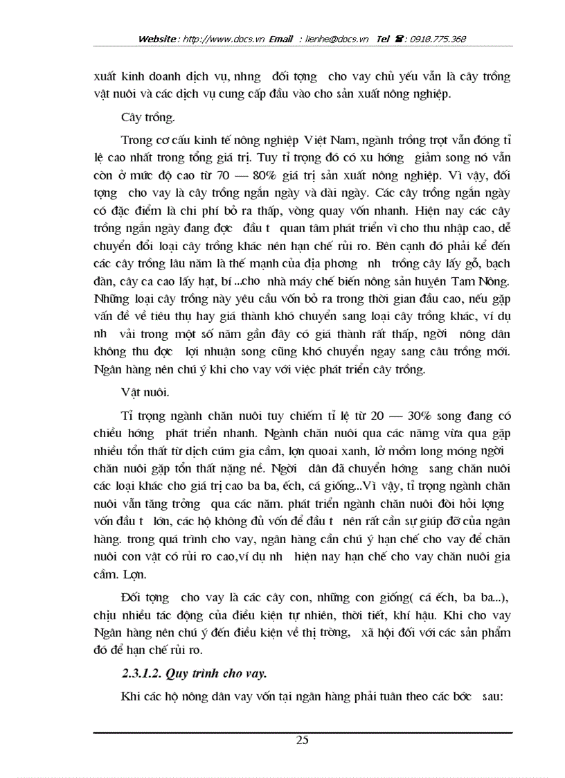 image for page Mở rộng cho vay hộ sản xuất tại chi nhánh ngânhàng NHNo PTNT AgriBank huyện Lâm Thao