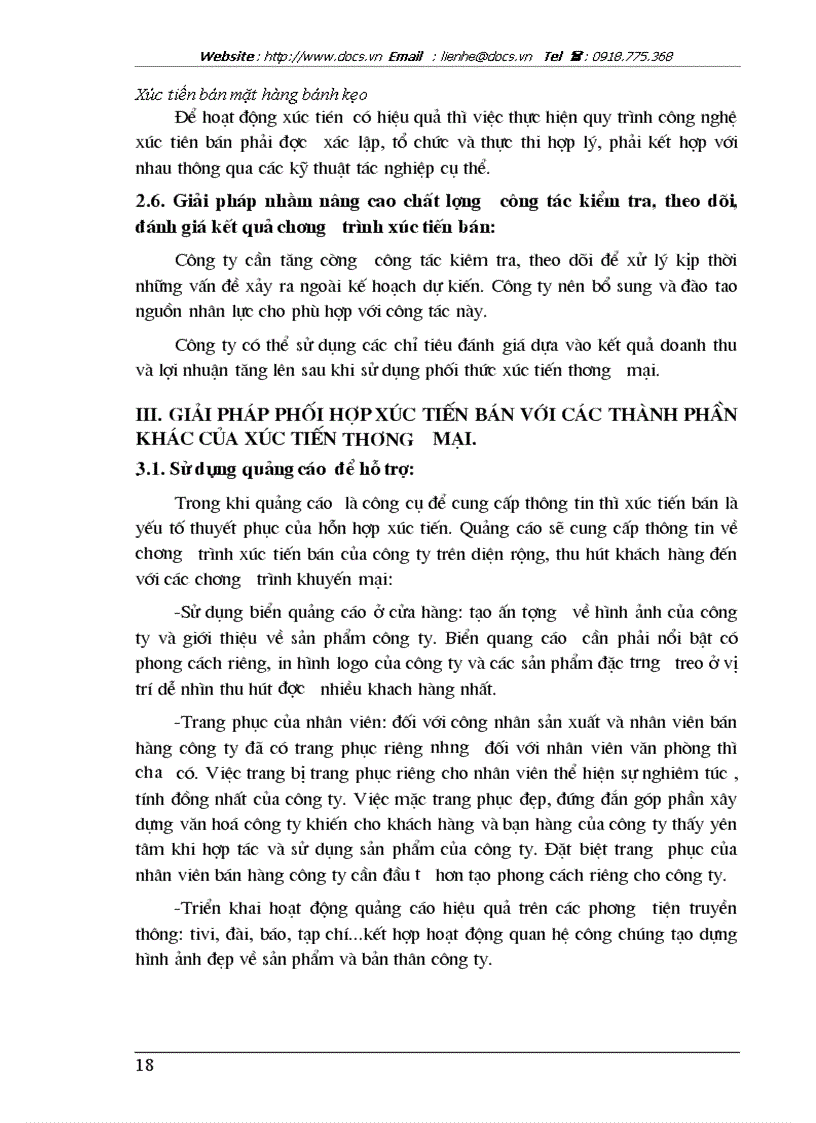 image for page Nâng cao hiệu quả của quá trình xúc tiến bán nhóm hàng bánh kẹo tại Công ty CP bánh kẹo Hải Hà