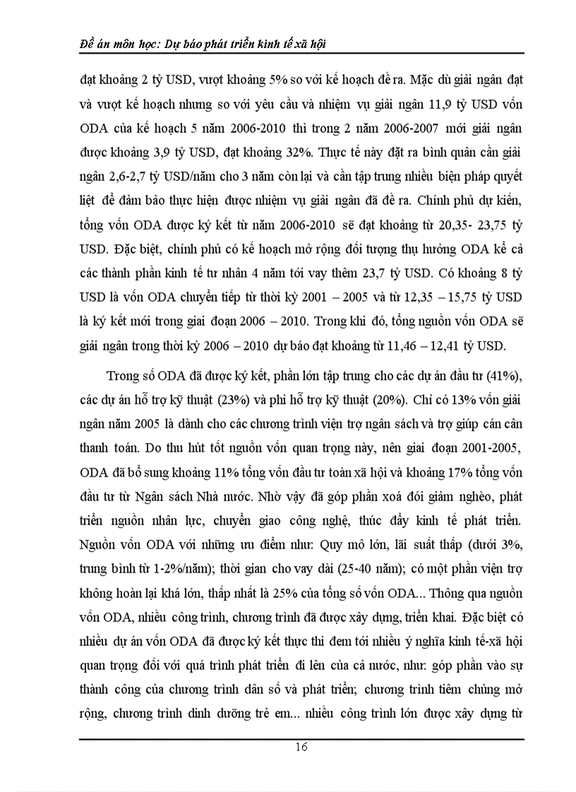 image for page Phân tích những nhân tố tác động và dự báo nguồn vốn ODA của Việt Nam đến năm 2010