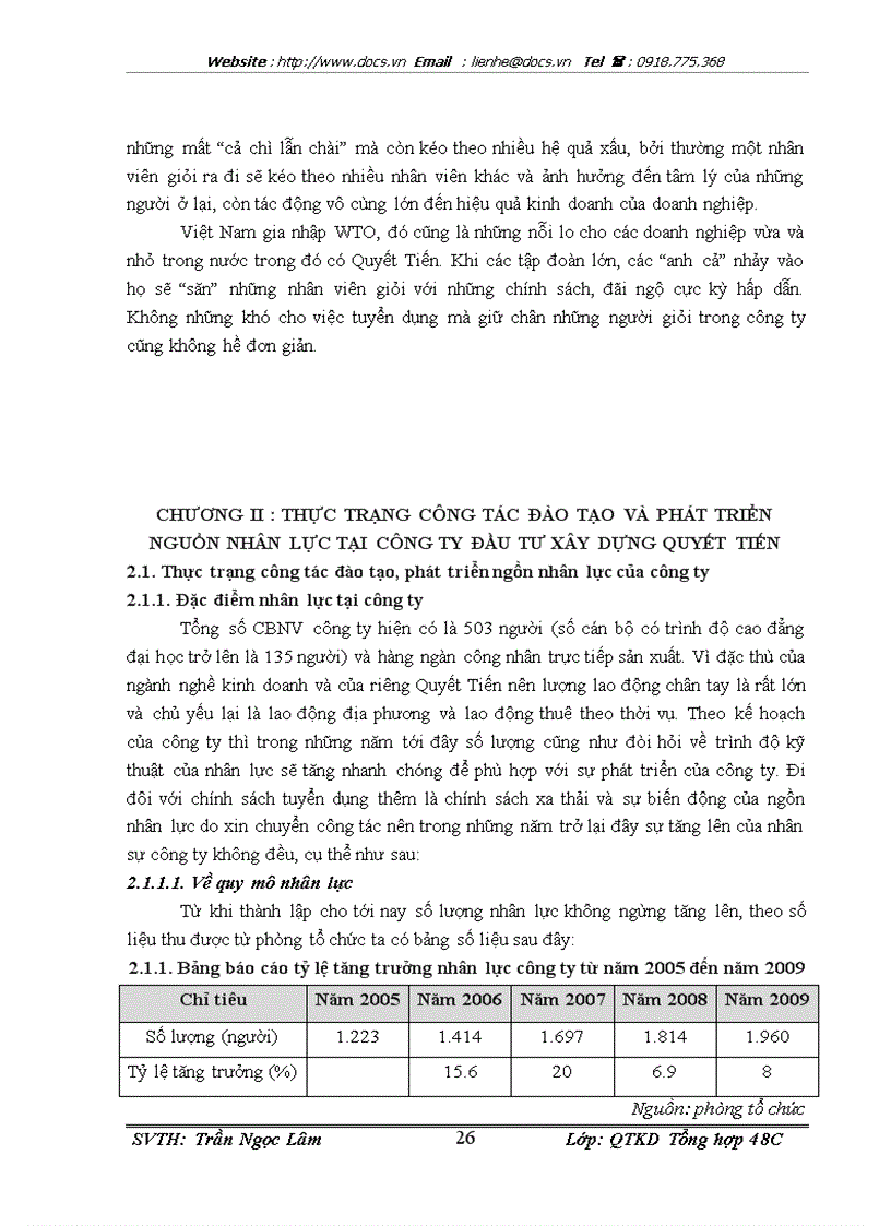 image for page Một số giải pháp tăng cường công tác đào tạo và phát triển nguồn nhân lực tại công ty Đầu tư xây dựng Quyết Tiến