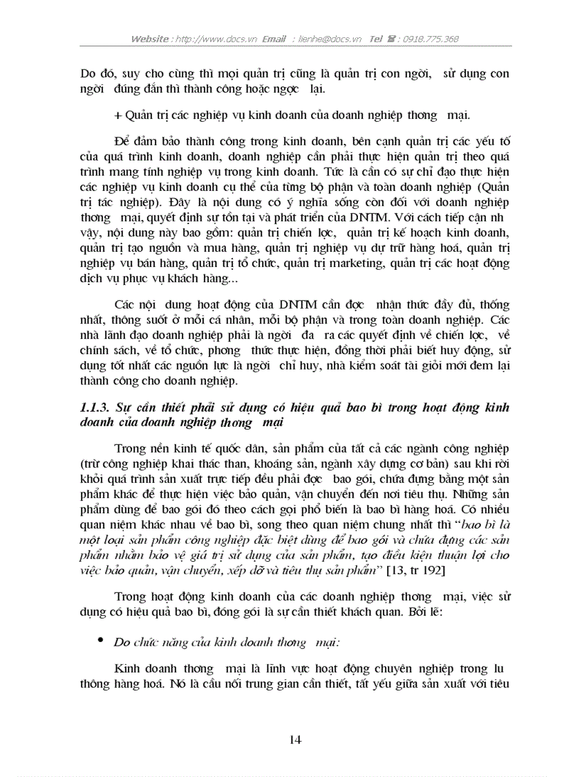 image for page Một số giải pháp nhằm nâng cao hiệu quả sử dụng bao bì trong hoạt động kinh doanh ở các doanh nghiệp thương mại nhà nước lấy ví dụ ở địa bàn Hà Nội