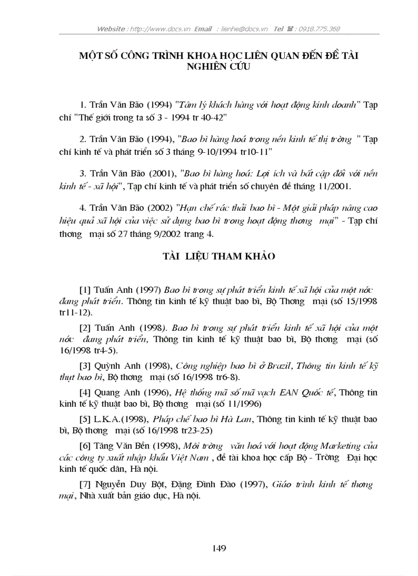 image for page Một số giải pháp nhằm nâng cao hiệu quả sử dụng bao bì trong hoạt động kinh doanh ở các doanh nghiệp thương mại nhà nước lấy ví dụ ở địa bàn Hà Nội