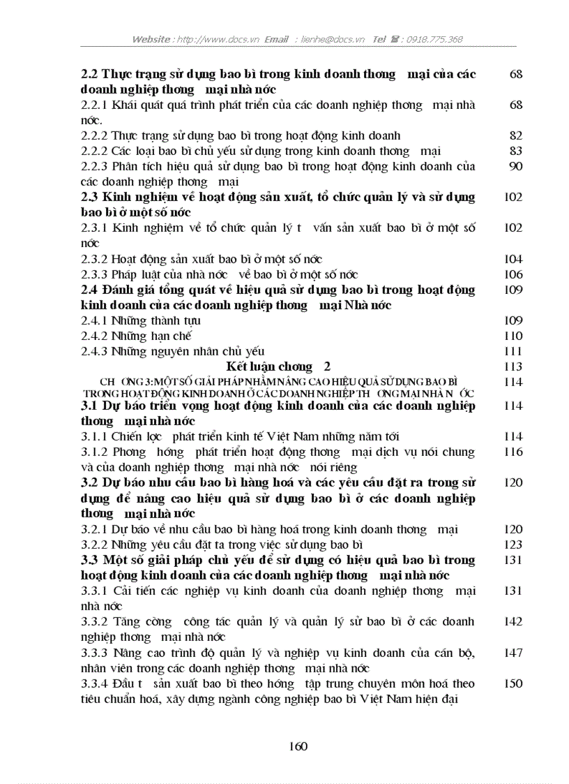 image for page Một số giải pháp nhằm nâng cao hiệu quả sử dụng bao bì trong hoạt động kinh doanh ở các doanh nghiệp thương mại nhà nước lấy ví dụ ở địa bàn Hà Nội