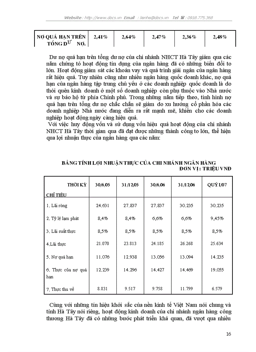 image for page Các biện pháp nâng cao hiệu quả kinh doanh ở chi nhánh ngân hàng công thương Hà Tây