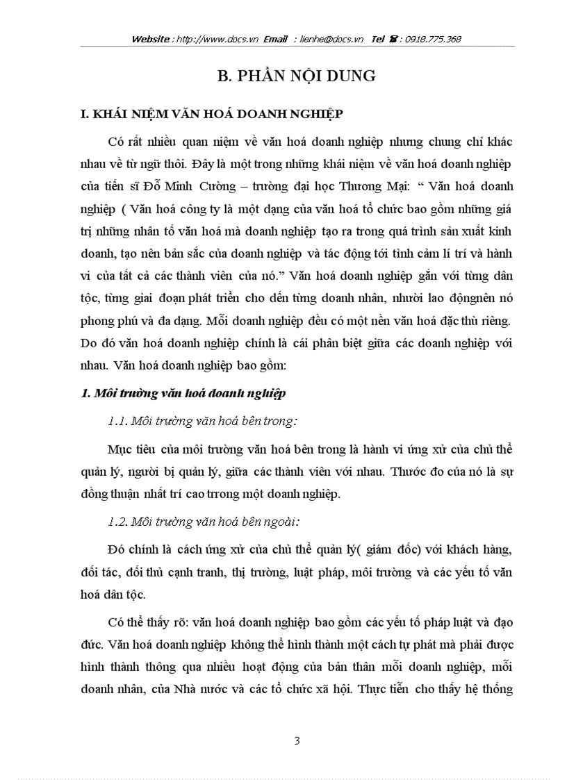 image for page Văn hoá Doanh nghiệp hiện nay nhìn từ góc độ triết học lt văn hoá gt