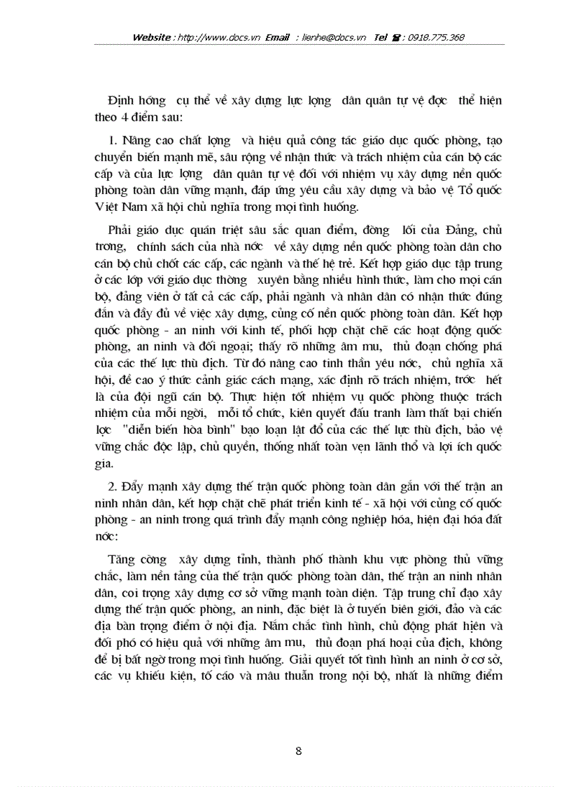 image for page Xây dựng lực lượng dân quân tự vệ lt quân sự gt