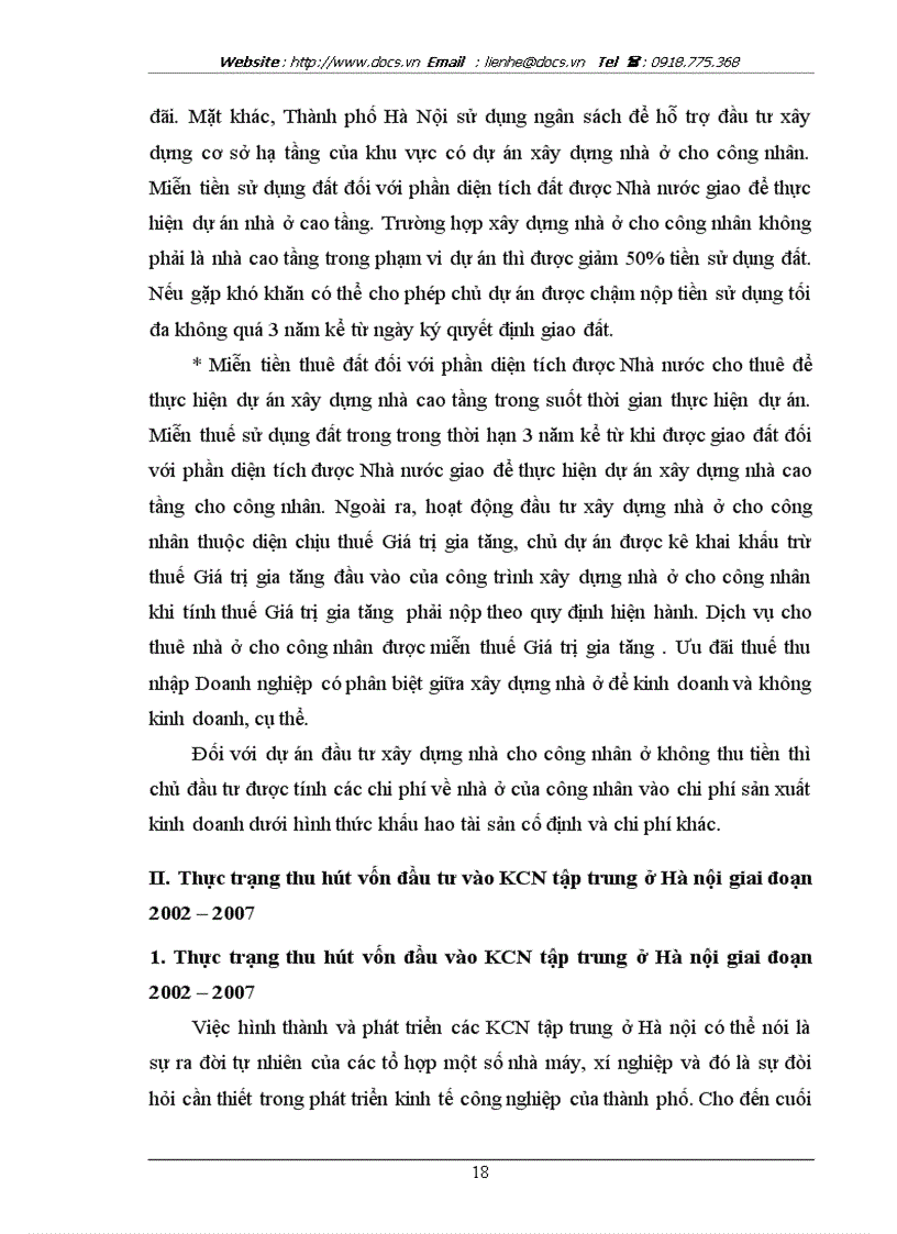 image for page 1số giải pháp tăng cường thu hút vốn đầu tư vào các khu công nghiệp tập trung ở Hà Nội