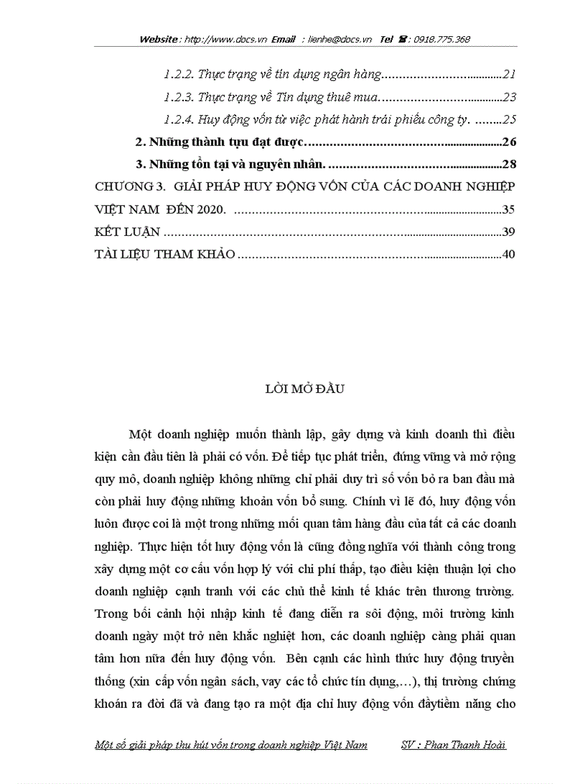 image for page 1số giải pháp thu hút vốn trong Doanh nghiệp Việt Nam