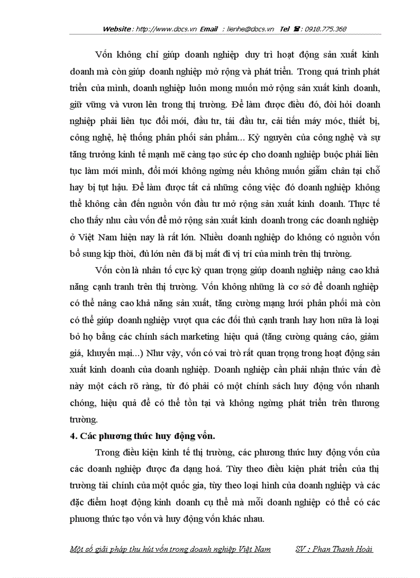 image for page 1số giải pháp thu hút vốn trong Doanh nghiệp Việt Nam