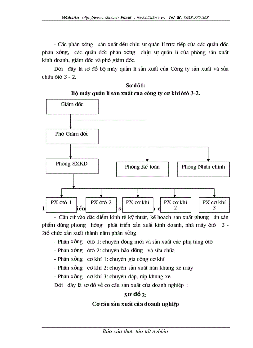 image for page Tổ chức công tác kế toán tập hợp chi phí chi phí sản xuất và tính giá thành sản phẩm tại Công ty cơ khí ô tô 3 2