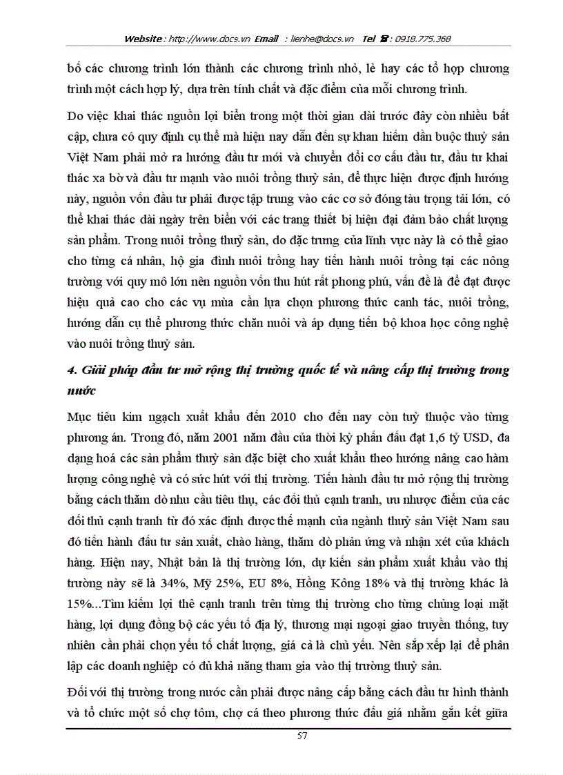 image for page Thực trạng đầu tư phát triển ngành thuỷ sản Việt Nam giai đoạn 2003 2007