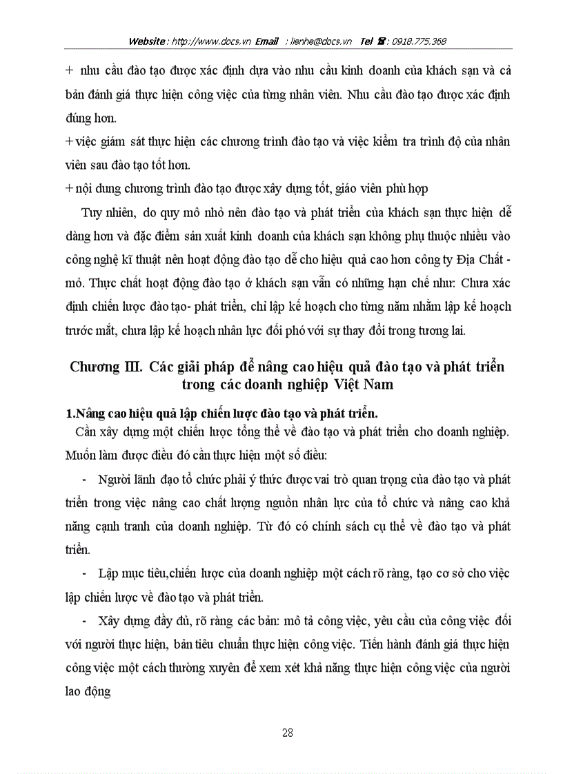 image for page Nâng cao hiệu quả đào tạo và phát triển nguồn nhân lực trong Doanh nghiệp Việt Nam