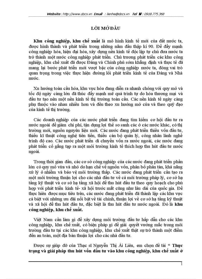 image for page Thực trạng và giải pháp thu hút vốn đầu tư vào khu công nghiệp khu chế xuất ở Việt Nam