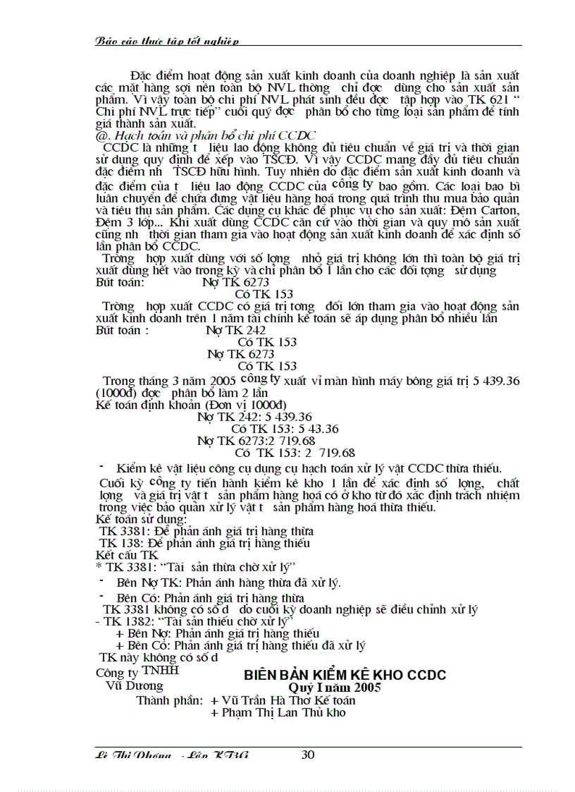 image for page Thực trạng tổ chức kế toán trong một kỳ của doanh nghiệp