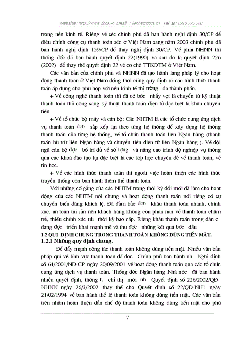 image for page Một số vấn đề về Thanh toán không dùng tiền mặt tại NHĐT PT Cao Bằng Thực trạng và giải pháp