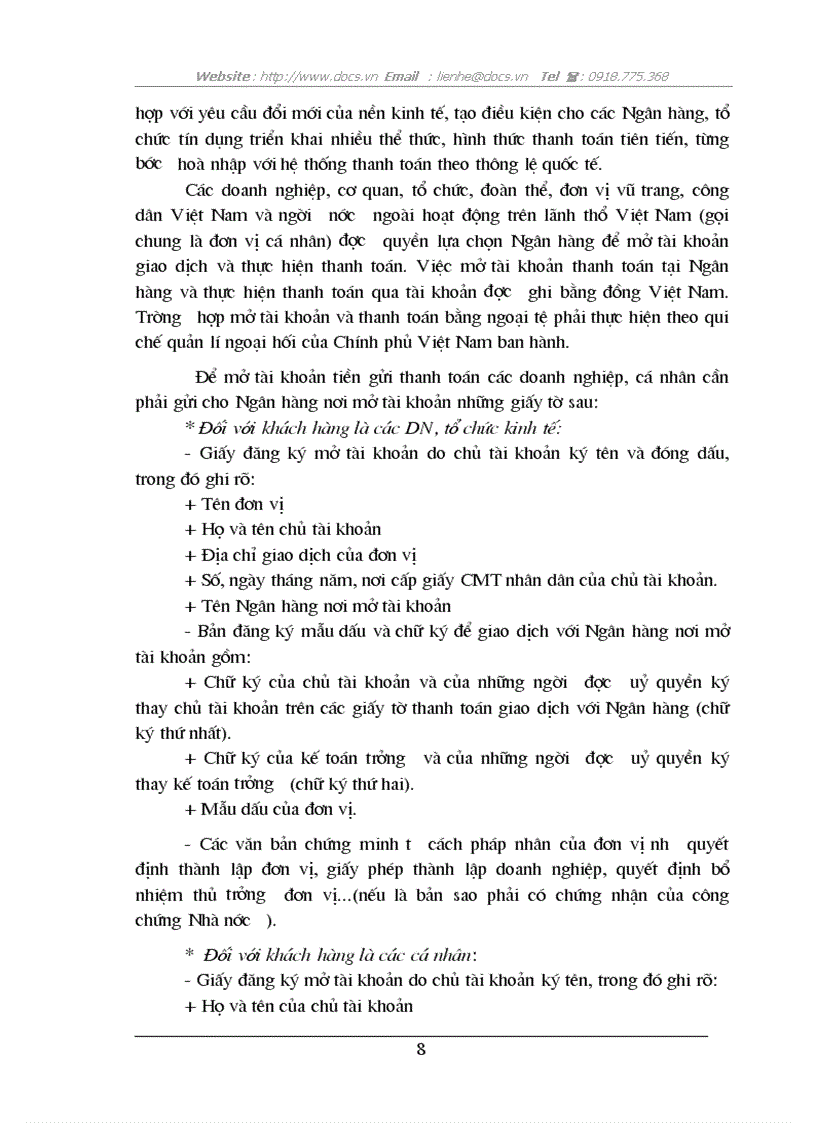 image for page Một số vấn đề về Thanh toán không dùng tiền mặt tại NHĐT PT Cao Bằng Thực trạng và giải pháp