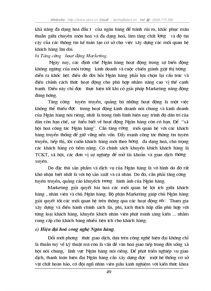 image for page Một số vấn đề về Thanh toán không dùng tiền mặt tại NHĐT PT Cao Bằng Thực trạng và giải pháp