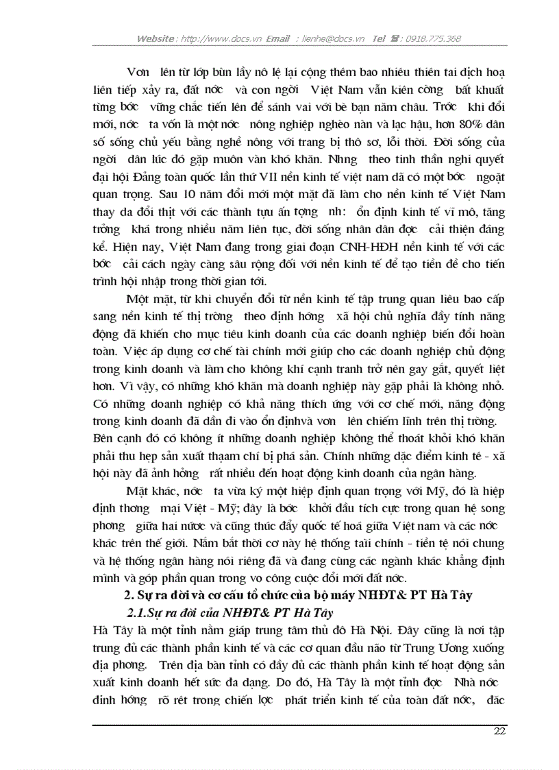 image for page Một số ý kiến về tăng thu tiết kiệm chi phí nhằm nâng cao hiệu quả kinh doanh tại NHĐT PT Hà Tây