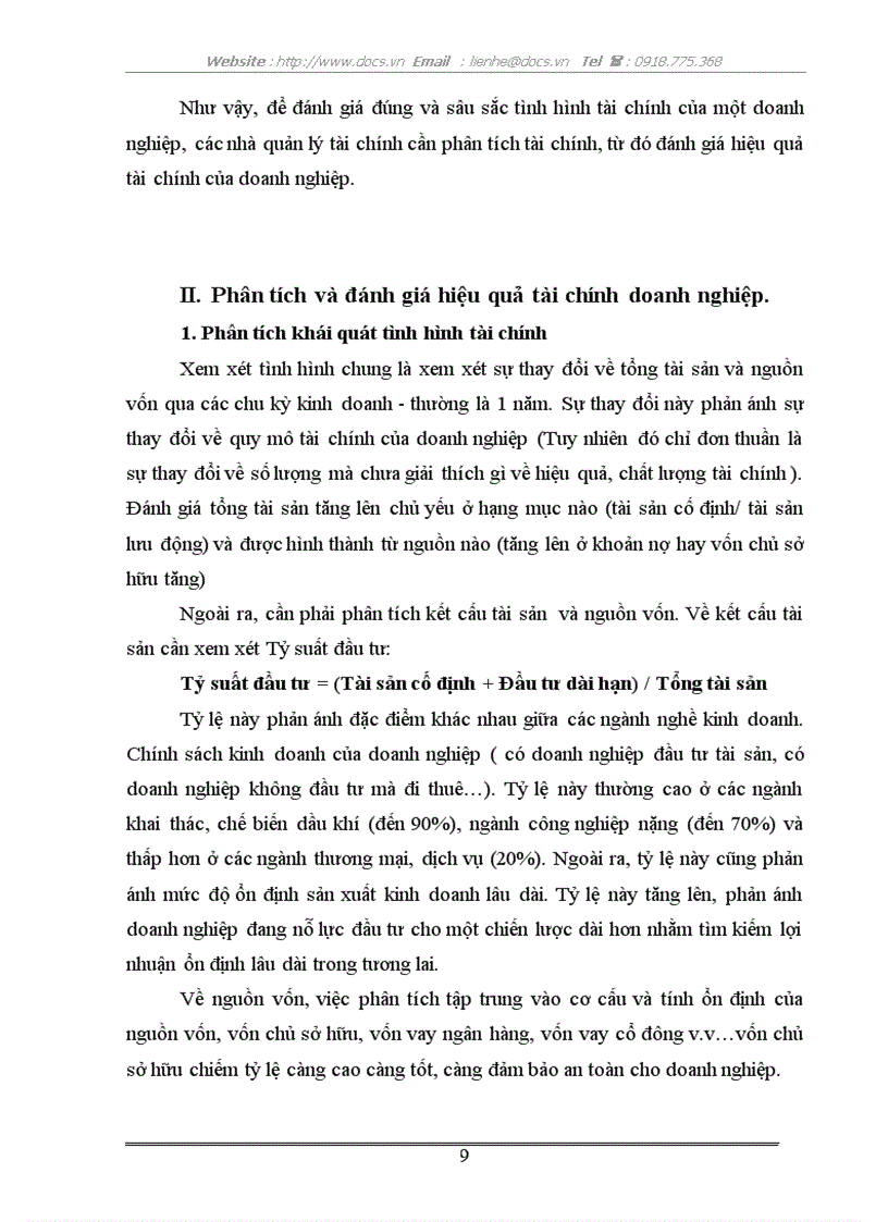 image for page Phân tích tài chính và nâng cao hiệu quả tài chính của Tổng công ty Hàng không Việt Nam
