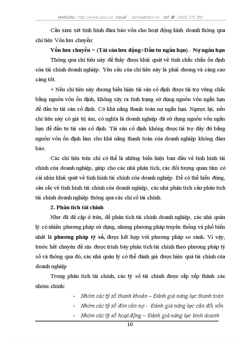 image for page Phân tích tài chính và nâng cao hiệu quả tài chính của Tổng công ty Hàng không Việt Nam