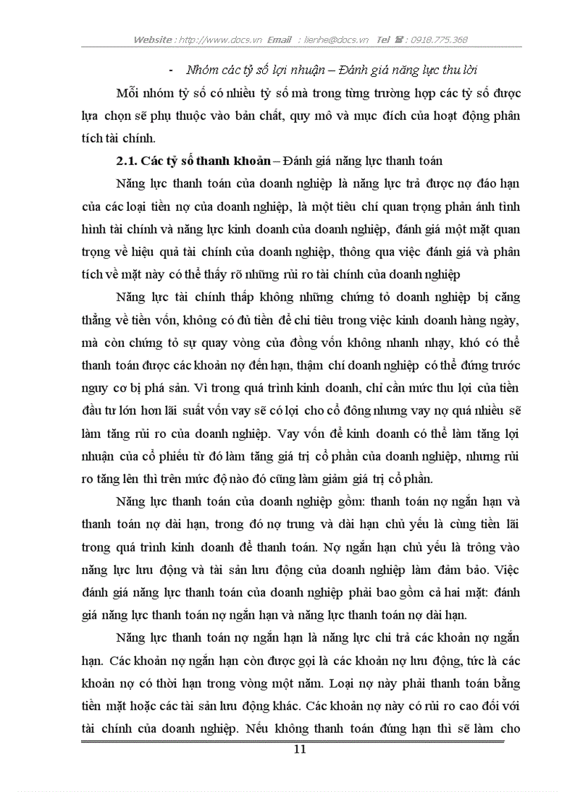 image for page Phân tích tài chính và nâng cao hiệu quả tài chính của Tổng công ty Hàng không Việt Nam
