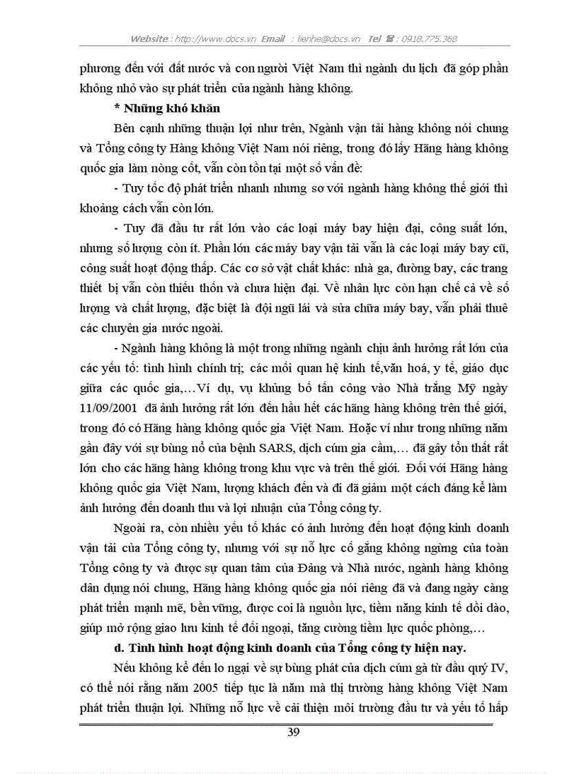 image for page Phân tích tài chính và nâng cao hiệu quả tài chính của Tổng công ty Hàng không Việt Nam