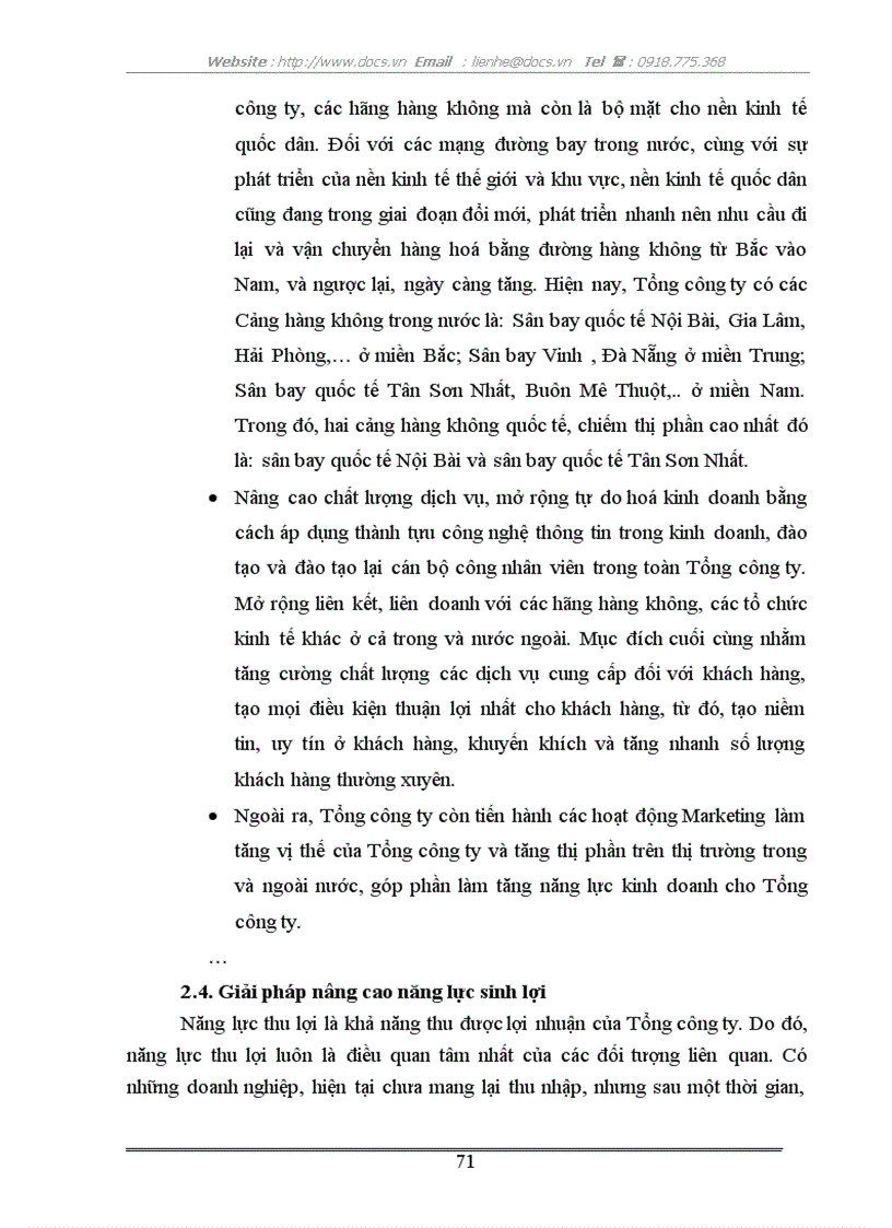 image for page Phân tích tài chính và nâng cao hiệu quả tài chính của Tổng công ty Hàng không Việt Nam