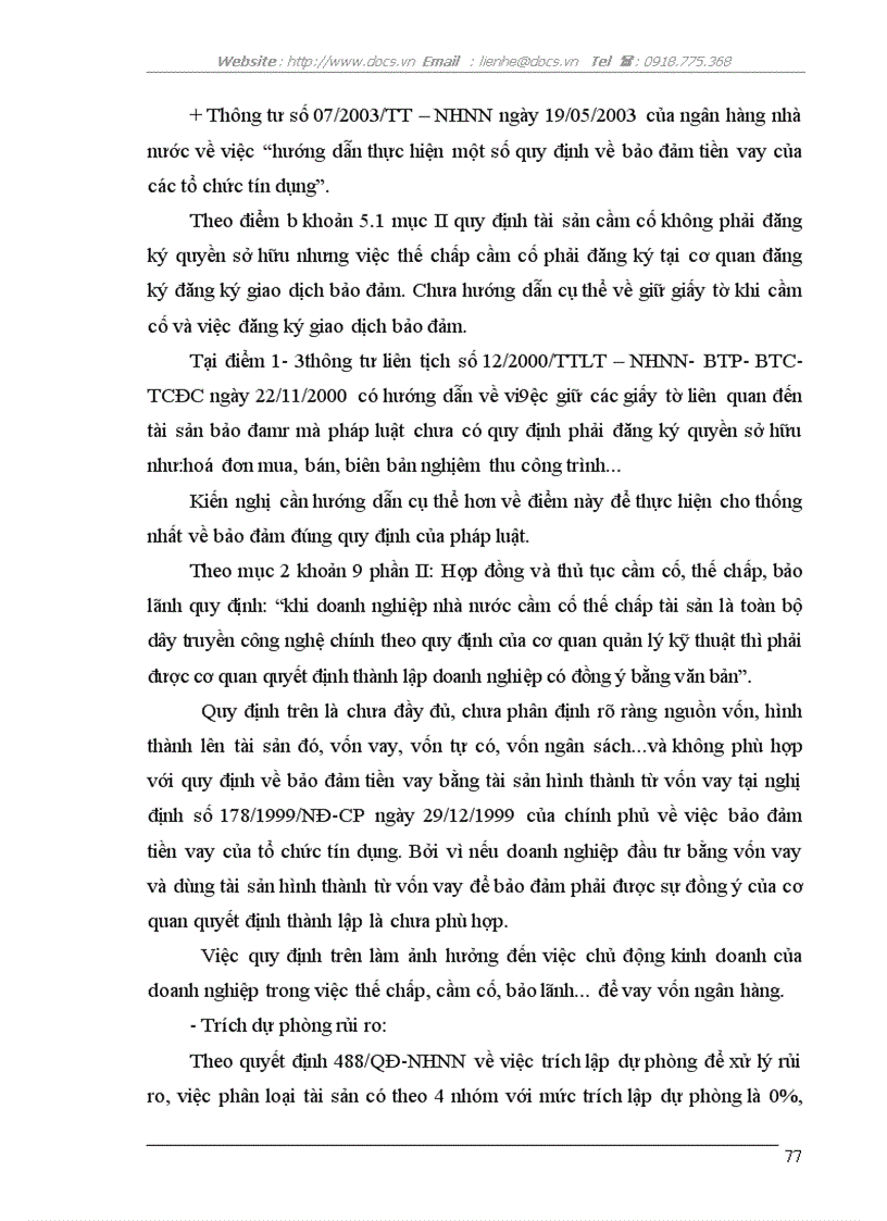 image for page Giải pháp hạn chế rủi ro trong hoạt động cho vay của Ngân hàng công thương Thanh Hoá