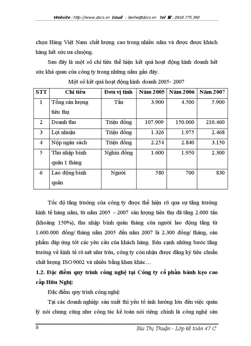 image for page Tình hình tổ chức kế toán tại Công ty cổ phần bánh kẹo cao cấp Hữu Nghị