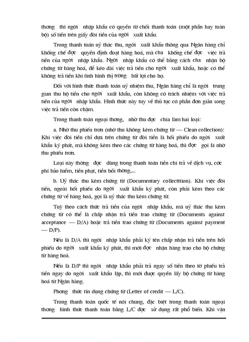 image for page Giải pháp phát triển hoạt động thanh toán quốc tế tại Chi nhánh Ngân hàng công thương Hoàn Kiếm
