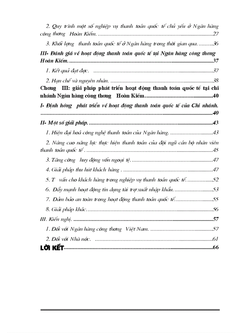 image for page Giải pháp phát triển hoạt động thanh toán quốc tế tại Chi nhánh Ngân hàng công thương Hoàn Kiếm