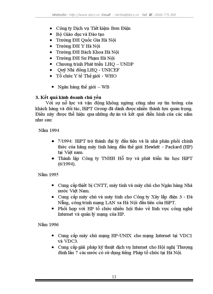 image for page Thực tập Tại Công ty CP tập đoàn HiPT HiPT Group