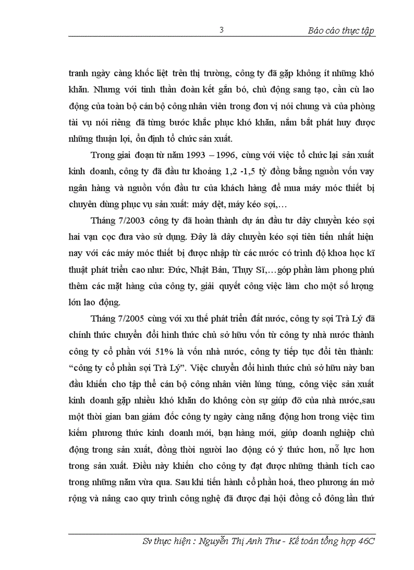 image for page Đặc điểm tổ chức công tác kế toán tại công ty cổ phần sợi trà lý