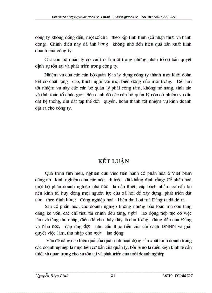 image for page Vấn đề hiệu quả của hoạt động sản xuất kinh doanh sau cổ phần hoá doanh nghiệp ở Công ty cổ phần hoá phẩm Ba Nhất