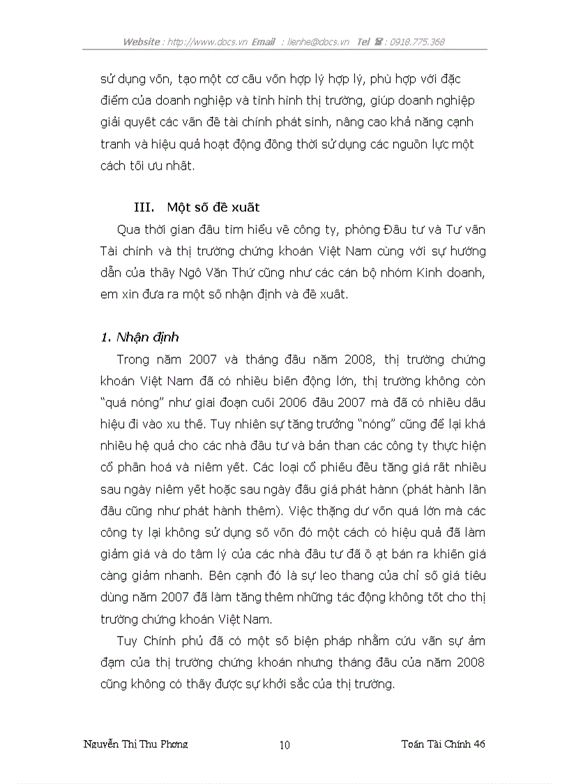 image for page Thực tập tại Công ty chứng khoán ngân hàng NHĐT PT BIDV Việt Nam lt NHa gt