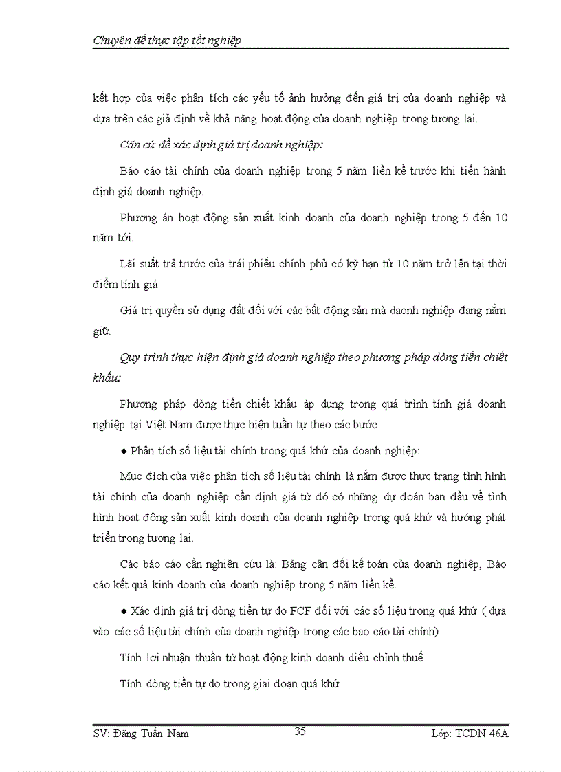 image for page Áp dụng phương pháp dòng tiền chiết khấu trong xác định giá trị doanh nghiệp tại Việt Nam