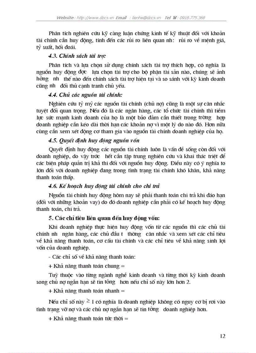 image for page Một số giải pháp cho vấn đề huy động và sử dụng vốn có hiệu quả tại Công ty bánh kẹo Hải Hà