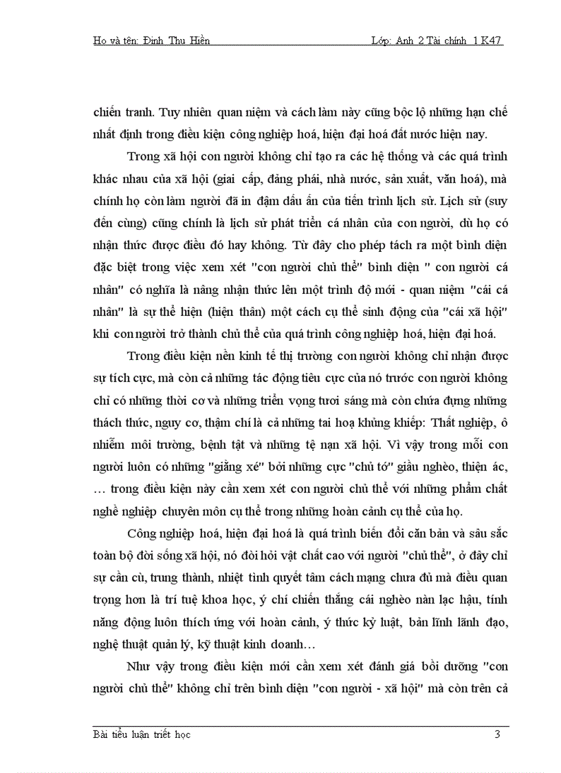 image for page Quan điểm của triết học Mác Lênin về con người và vấn đề xây dựng nguồn lực con người trong sự nghiệp công nghiệp hóa hiện đại hóa ở nước ta