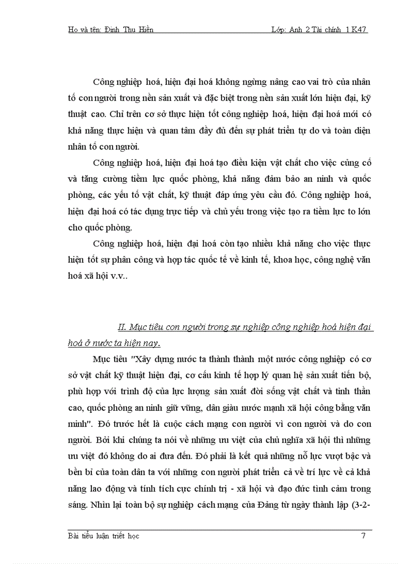 image for page Quan điểm của triết học Mác Lênin về con người và vấn đề xây dựng nguồn lực con người trong sự nghiệp công nghiệp hóa hiện đại hóa ở nước ta