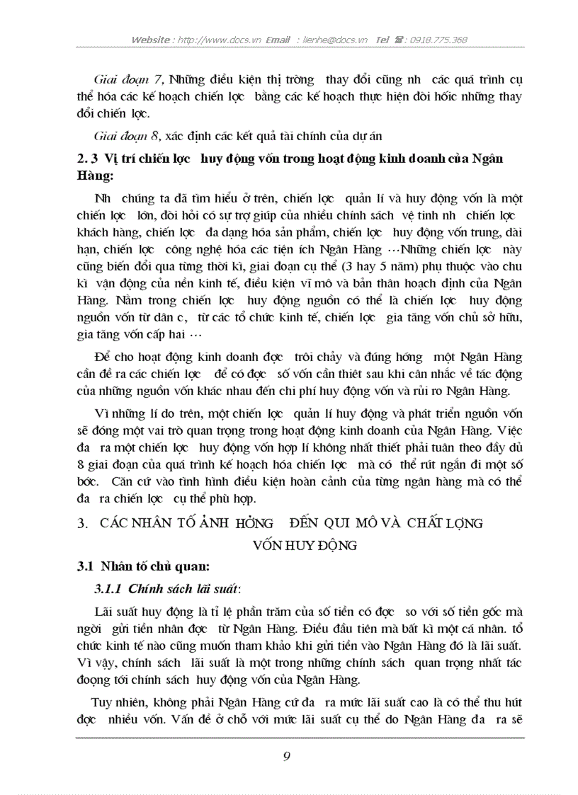 image for page Chiến lược huy động và phát triển nguồn vốn tại SGD I NHĐT PTVN