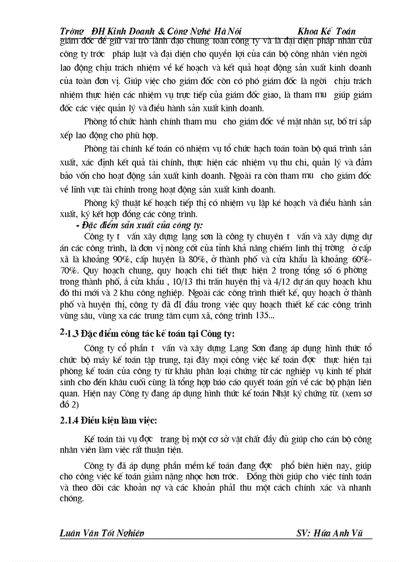 image for page THỰC TRẠNG KẾ TOÁN TIỀN LƯƠNG VÀ CÁC KHOẢN TRÍCH tHEO LƯƠNG TẠI CÔNG TY TƯ VẤN VÀ XÂY DỰNG LẠNG SƠN