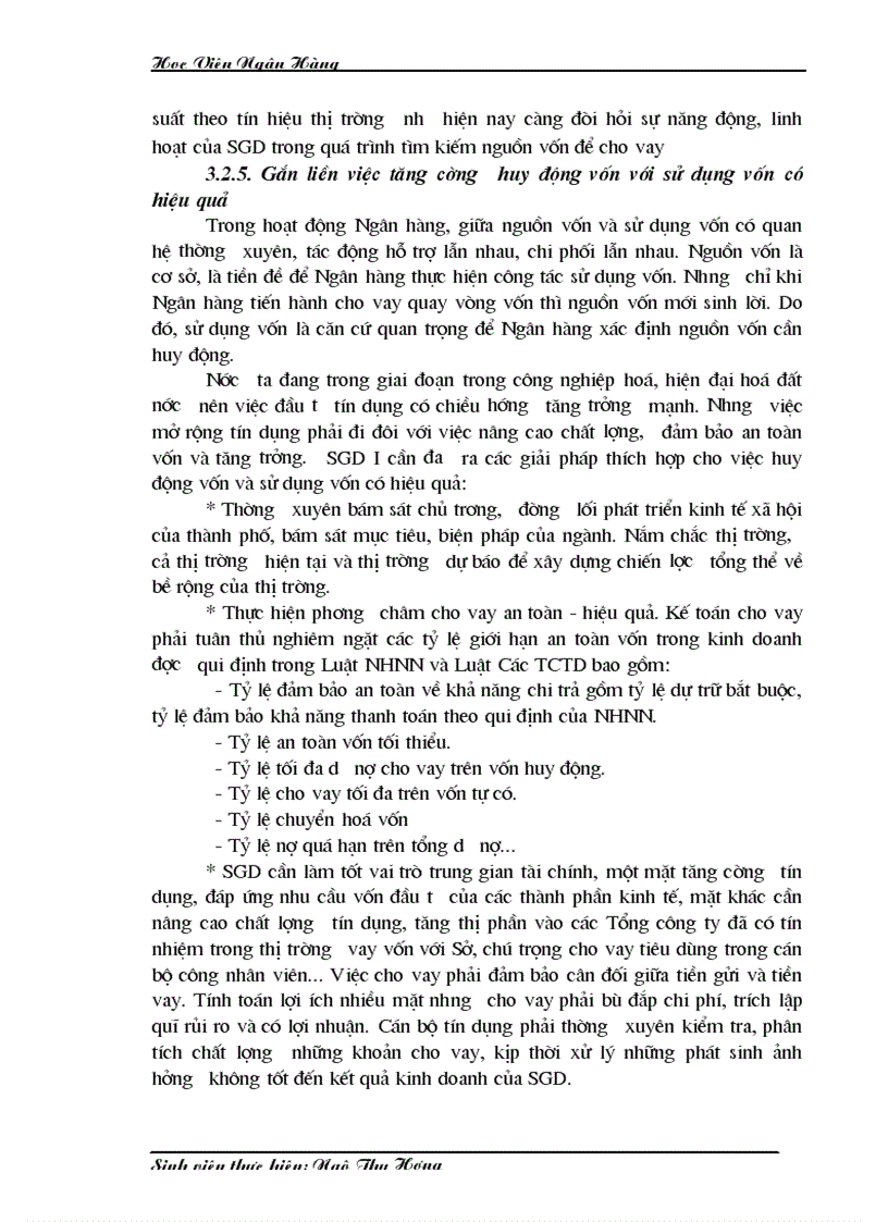 image for page Công tác huy động vốn tại Sở giao dịch I Ngân hàng Công thương Việt Nam Thực trạng và giải pháp