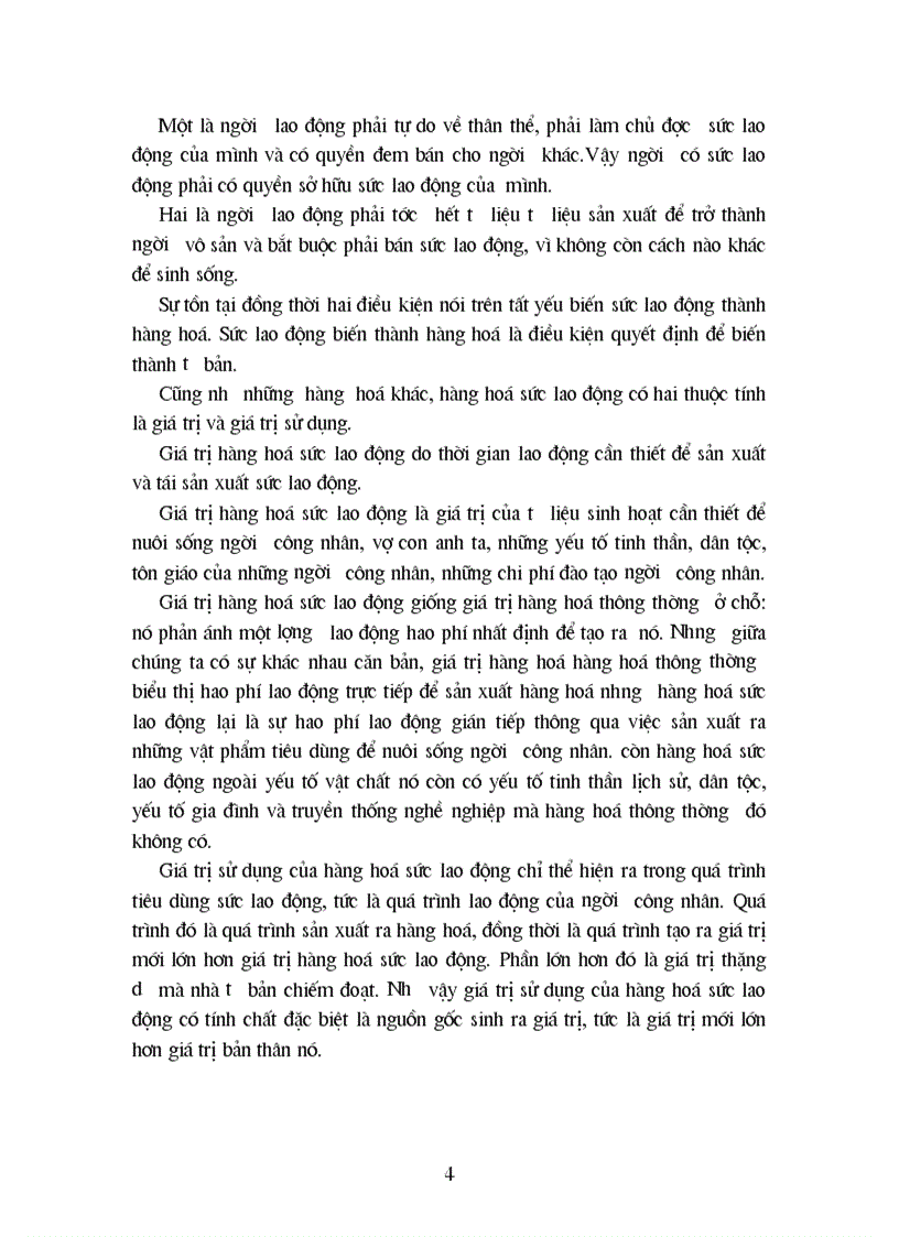 image for page Bản chất và các hình thức biểu hiện của giá trị thặng dư