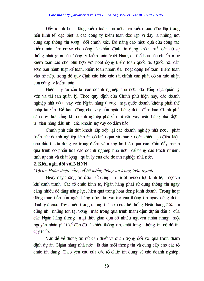 image for page Một số giải pháp nâng cao chất lượng thẩm định dự án đầu tư tại Sở giao dịch I Ngân hàng Công thương Việt Nam