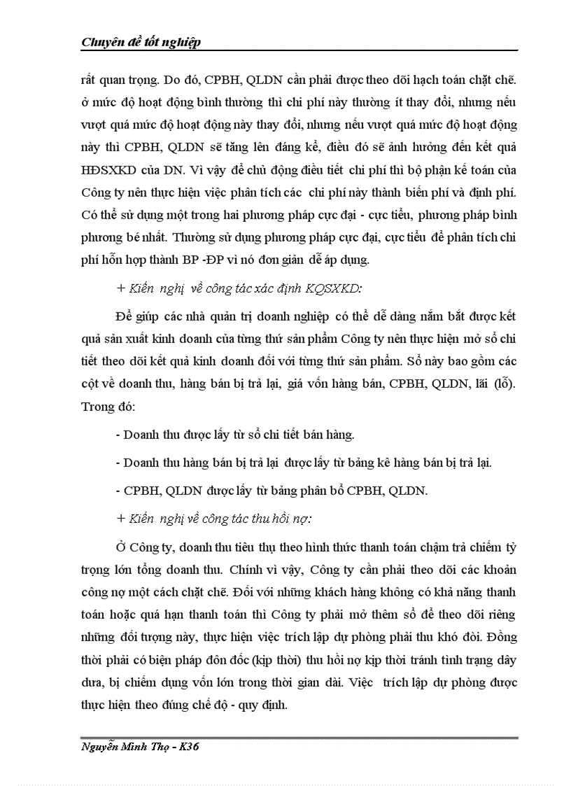 image for page Kế toán tiêu thụ và xác định kết quả tiêu thụ hàng hoá tại Công ty TNHH 1 thành viên SX TM XNK Ngọc Khánh