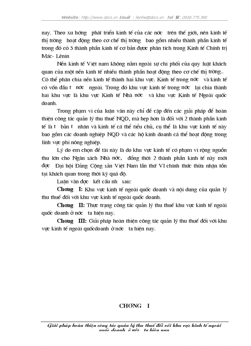 image for page Giải pháp hoàn thiện công tác quản lý thu thuế đối với khu vực kinh tế ngoài quốc doanh ở nước ta hiện nay