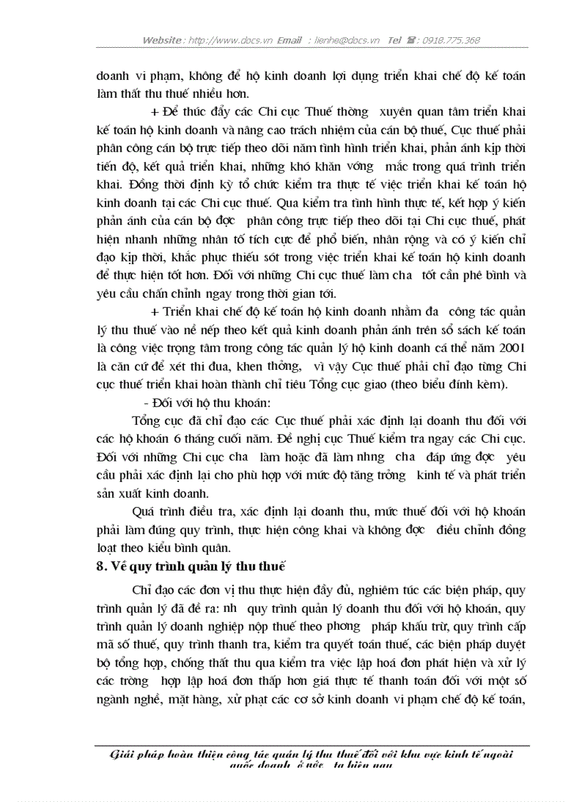 image for page Giải pháp hoàn thiện công tác quản lý thu thuế đối với khu vực kinh tế ngoài quốc doanh ở nước ta hiện nay