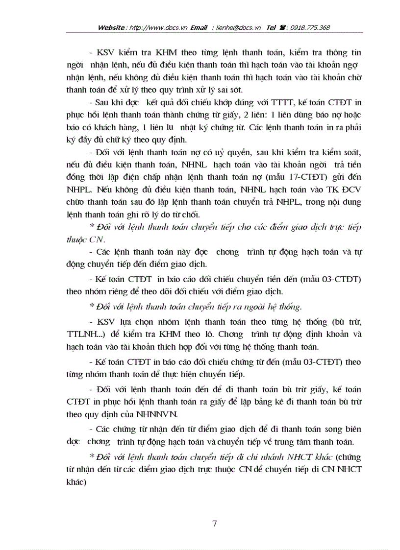 image for page Một số giải pháp nhằm nâng cao chất lượng công tác thanh toán điện tử tại NHCT Hai Bà Trưng